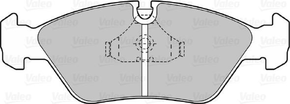 Valeo 598104 - Komplet Pločica, disk-kočnica www.molydon.hr