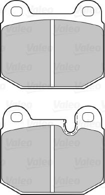 Valeo 598108 - Komplet Pločica, disk-kočnica www.molydon.hr