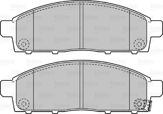 Valeo 598893 - Komplet Pločica, disk-kočnica www.molydon.hr