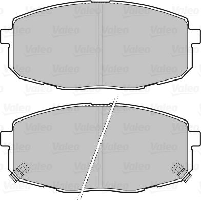 Valeo 670842 - Komplet Pločica, disk-kočnica www.molydon.hr