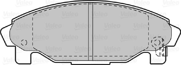 Valeo 598850 - Komplet Pločica, disk-kočnica www.molydon.hr