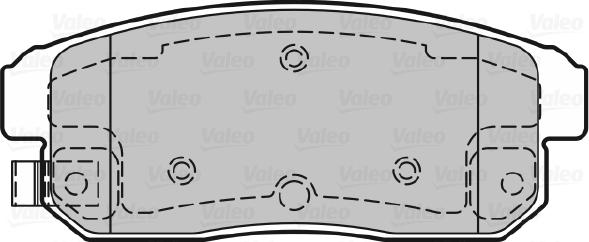 Valeo 598869 - Komplet Pločica, disk-kočnica www.molydon.hr