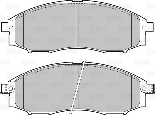 Valeo 598889 - Komplet Pločica, disk-kočnica www.molydon.hr