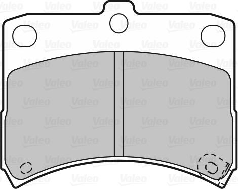 Valeo 598883 - Komplet Pločica, disk-kočnica www.molydon.hr