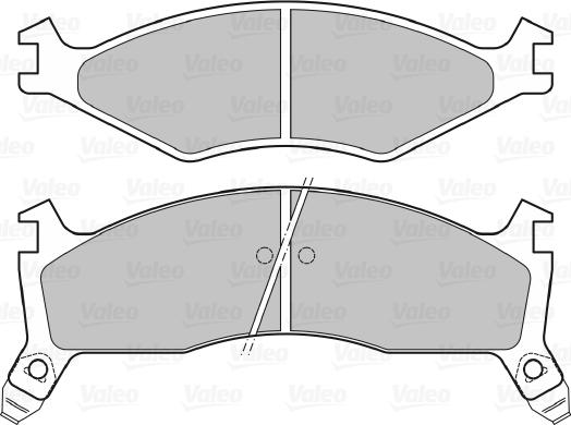 Valeo 598838 - Komplet Pločica, disk-kočnica www.molydon.hr