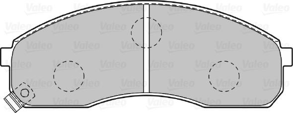 Valeo 598821 - Komplet Pločica, disk-kočnica www.molydon.hr