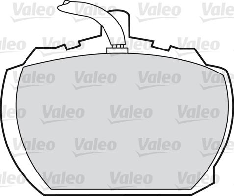 Valeo 598391 - Komplet Pločica, disk-kočnica www.molydon.hr