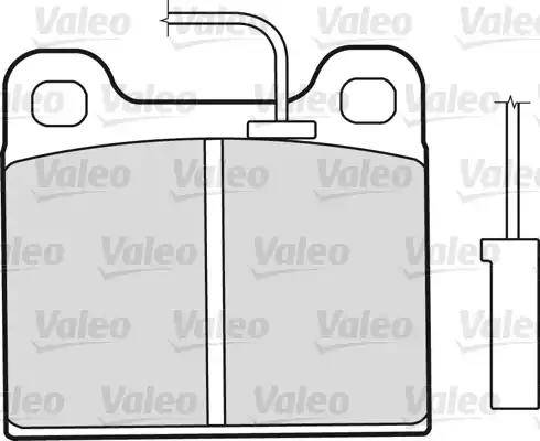 Valeo 598350 - Komplet Pločica, disk-kočnica www.molydon.hr