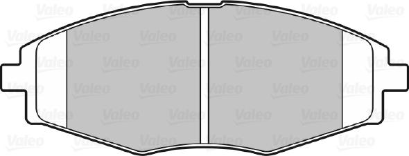 Valeo 670316 - Komplet Pločica, disk-kočnica www.molydon.hr