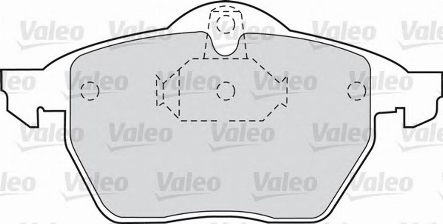 Valeo 598321 - Komplet Pločica, disk-kočnica www.molydon.hr