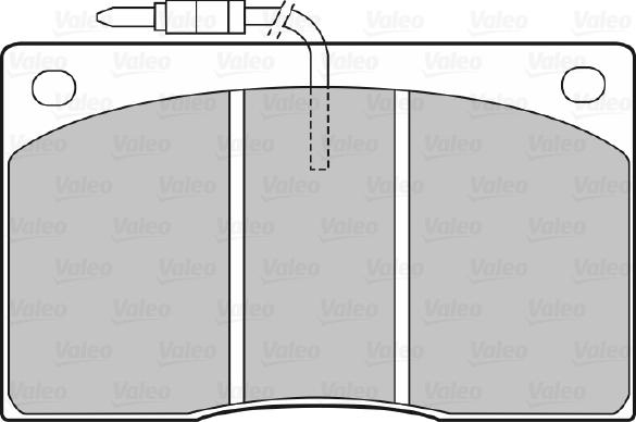 Valeo 598374 - Komplet Pločica, disk-kočnica www.molydon.hr