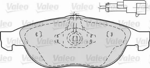 Valeo 598297 - Komplet Pločica, disk-kočnica www.molydon.hr