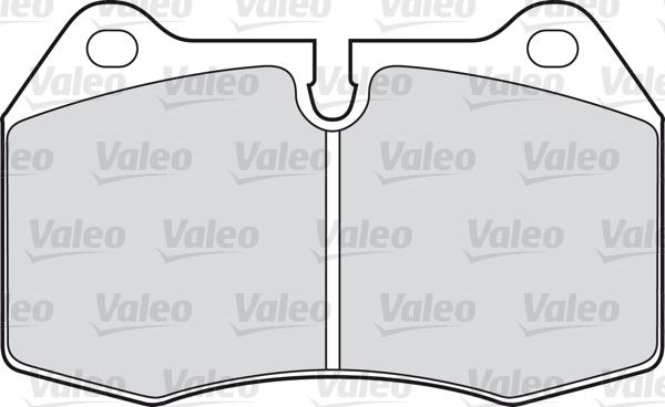 Valeo 598260 - Komplet Pločica, disk-kočnica www.molydon.hr