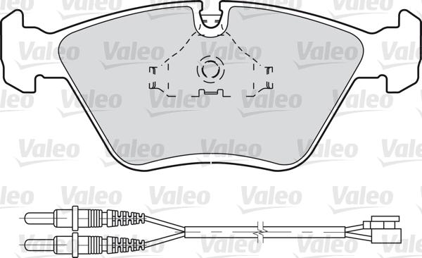 Valeo 598281 - Komplet Pločica, disk-kočnica www.molydon.hr