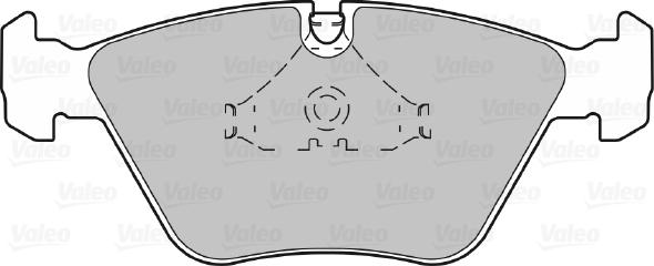 Valeo 598409 - Komplet Pločica, disk-kočnica www.molydon.hr