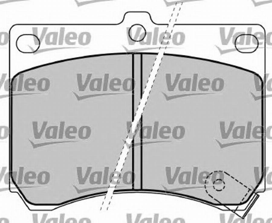 Valeo 597417 - Komplet Pločica, disk-kočnica www.molydon.hr