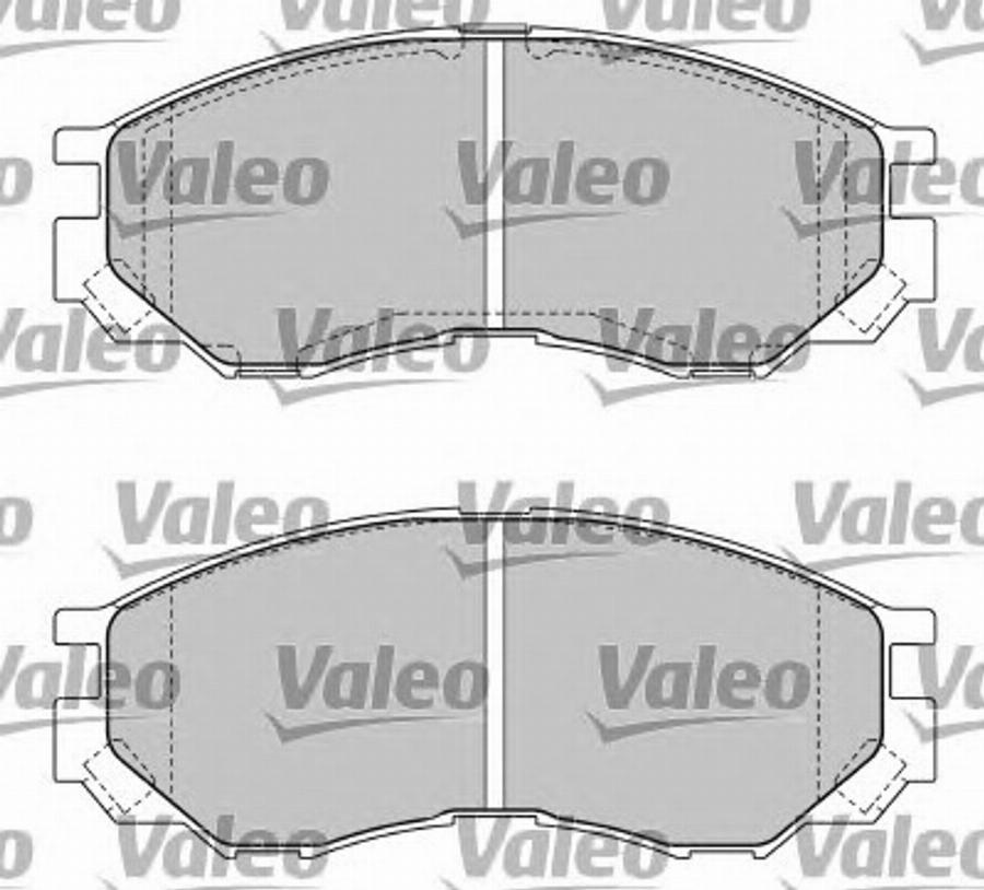 Valeo 597476 - Komplet Pločica, disk-kočnica www.molydon.hr