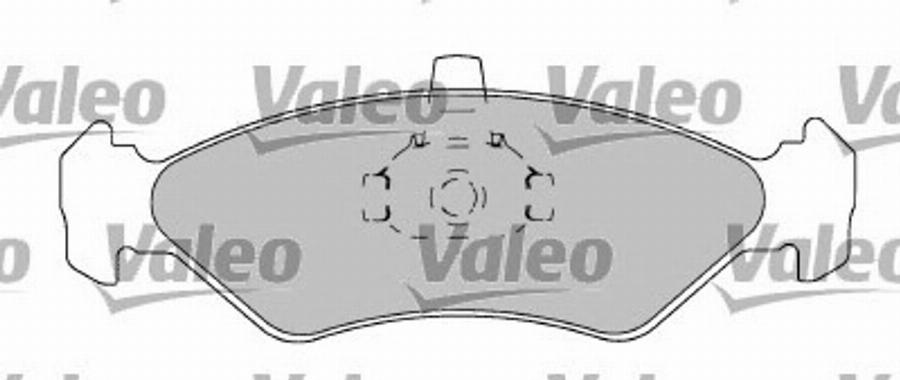 Valeo 597567 - Komplet Pločica, disk-kočnica www.molydon.hr