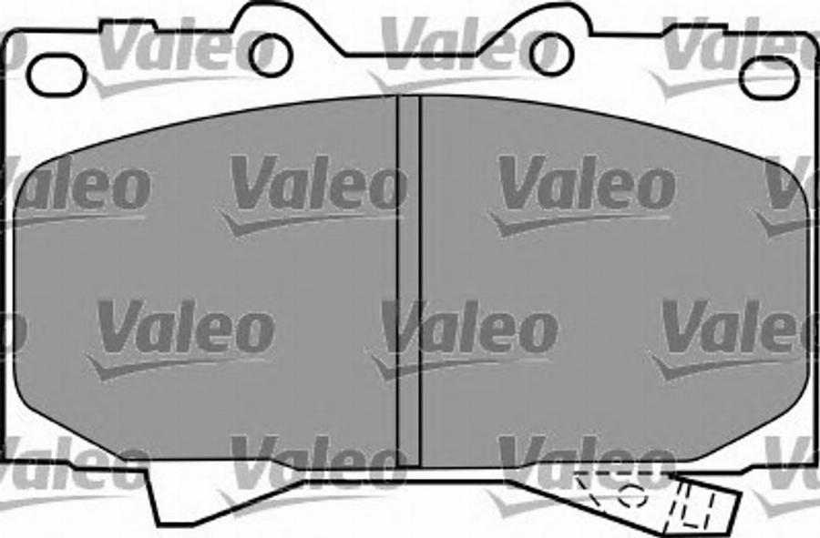 Valeo 597512 - Komplet Pločica, disk-kočnica www.molydon.hr