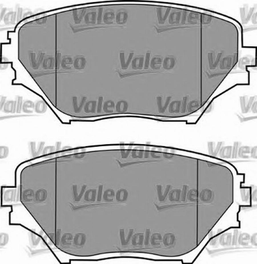 Valeo 597517 - Komplet Pločica, disk-kočnica www.molydon.hr