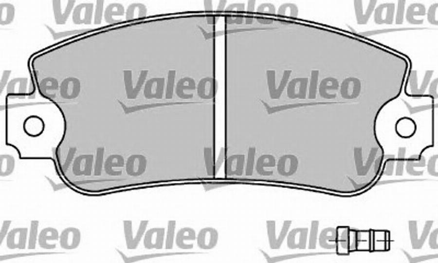 Valeo 597015 - Komplet Pločica, disk-kočnica www.molydon.hr