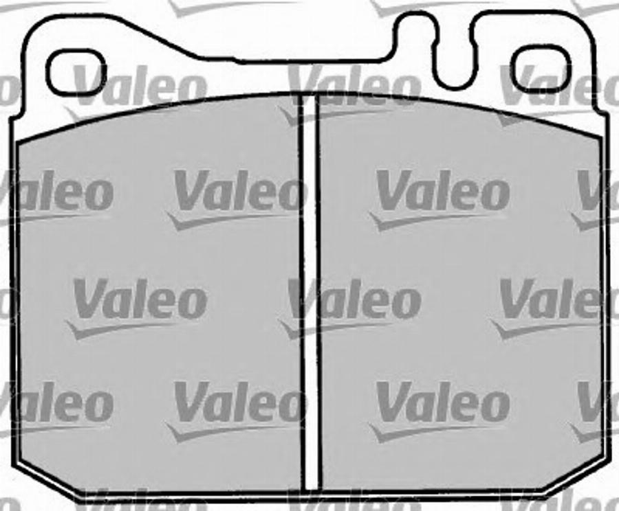 Valeo 597010 - Komplet Pločica, disk-kočnica www.molydon.hr