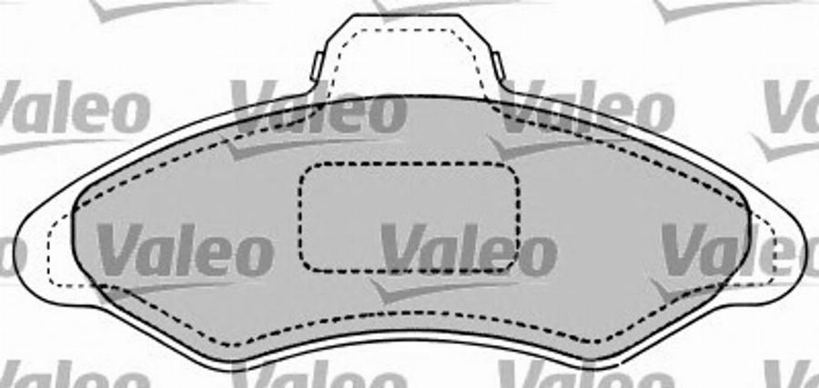 Valeo 597103 - Komplet Pločica, disk-kočnica www.molydon.hr