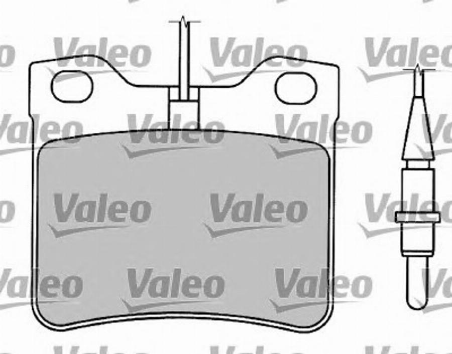 Valeo 597125 - Komplet Pločica, disk-kočnica www.molydon.hr