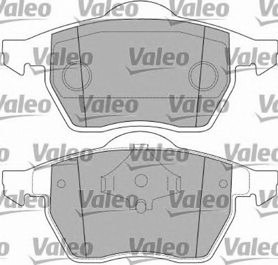 Valeo 597393 - Komplet Pločica, disk-kočnica www.molydon.hr