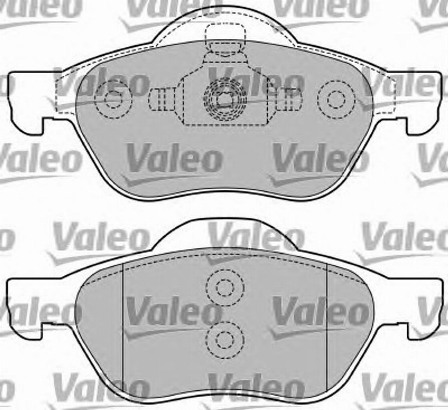 Valeo 597353 - Komplet Pločica, disk-kočnica www.molydon.hr