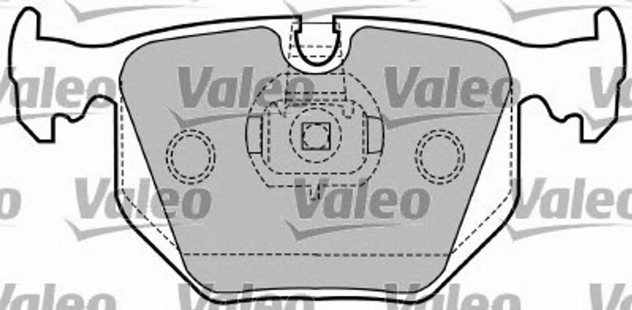 Valeo 597323 - Komplet Pločica, disk-kočnica www.molydon.hr