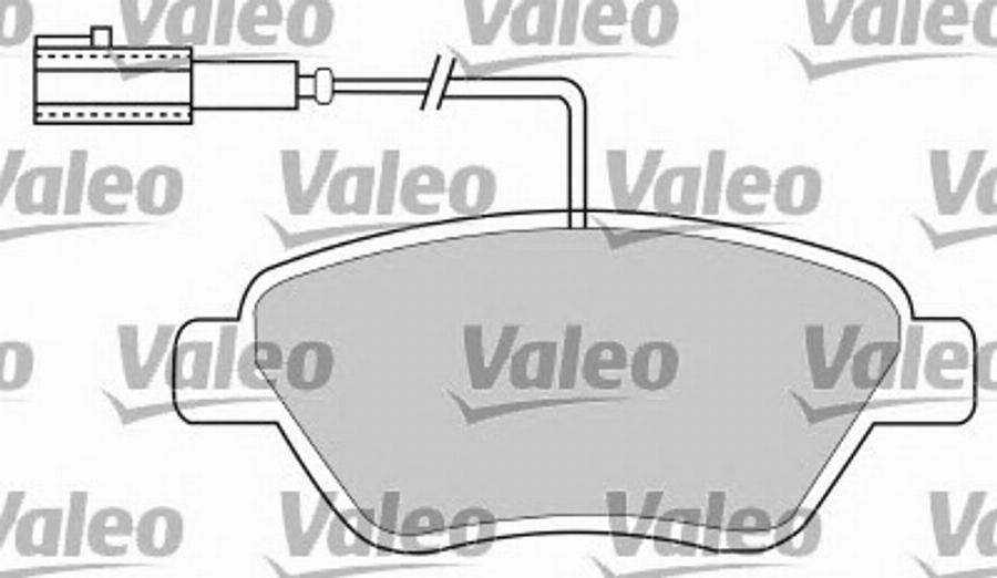 Valeo 597370 - Komplet Pločica, disk-kočnica www.molydon.hr