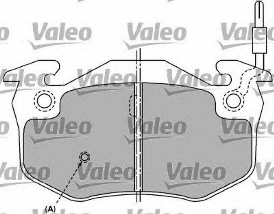 Valeo 597258 - Komplet Pločica, disk-kočnica www.molydon.hr