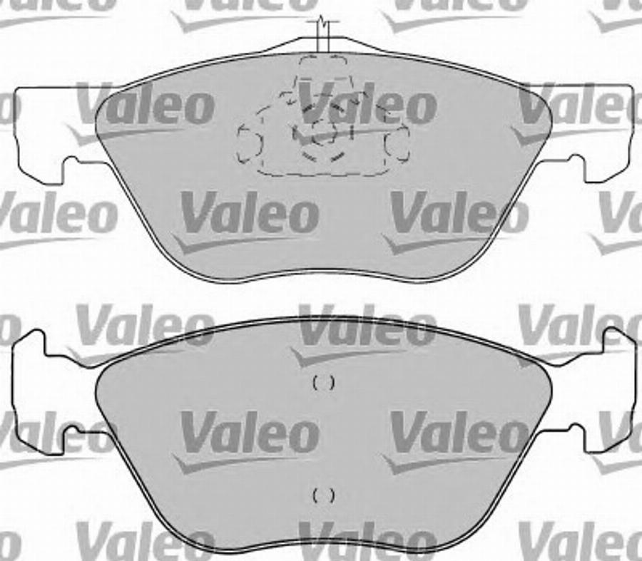 Valeo 597217 - Komplet Pločica, disk-kočnica www.molydon.hr