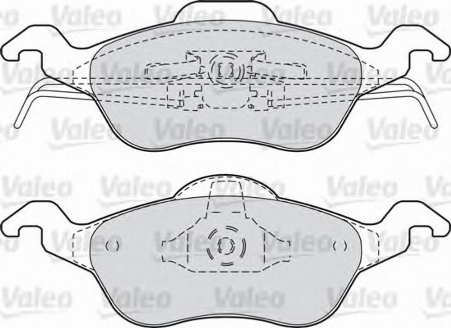 Valeo 540944 - Komplet Pločica, disk-kočnica www.molydon.hr