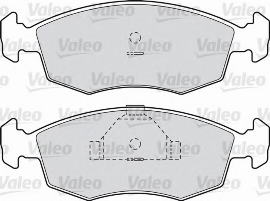 Valeo 540976 - Komplet Pločica, disk-kočnica www.molydon.hr