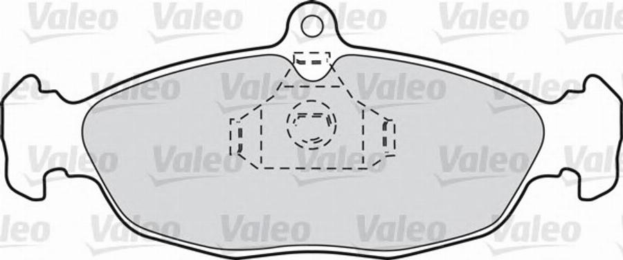 Valeo 540 493 - Komplet Pločica, disk-kočnica www.molydon.hr