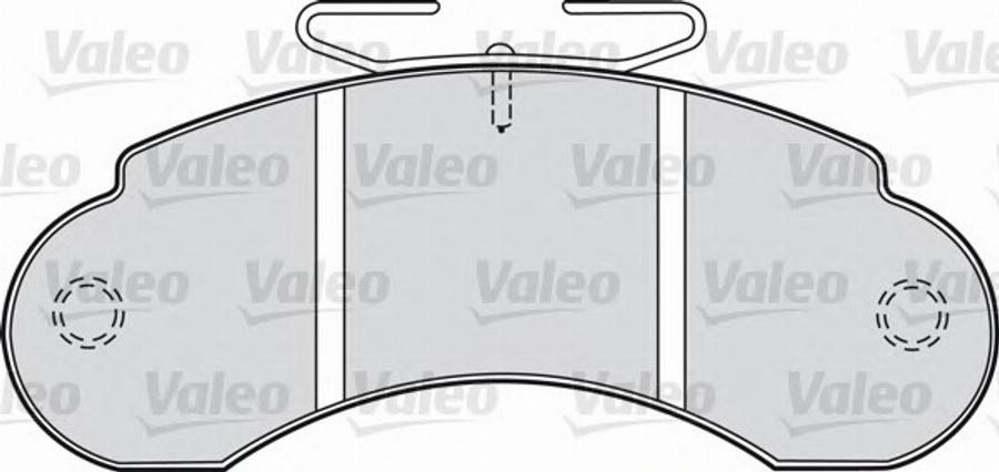 Valeo 540 441 - Komplet Pločica, disk-kočnica www.molydon.hr