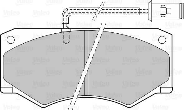 Valeo 540436 - Komplet Pločica, disk-kočnica www.molydon.hr