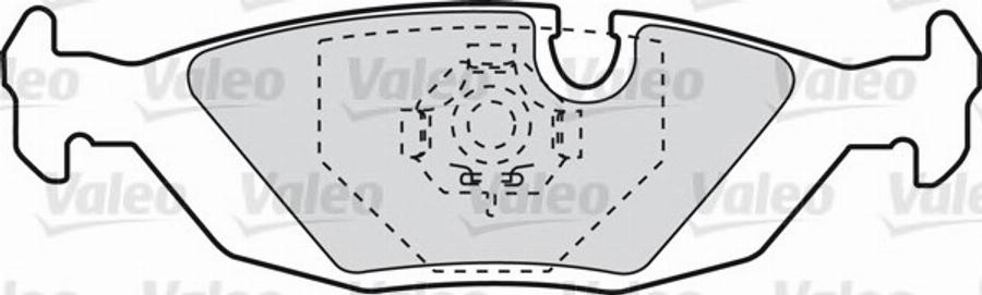 Valeo 540 425 - Komplet Pločica, disk-kočnica www.molydon.hr