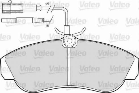 Valeo 540547 - Komplet Pločica, disk-kočnica www.molydon.hr