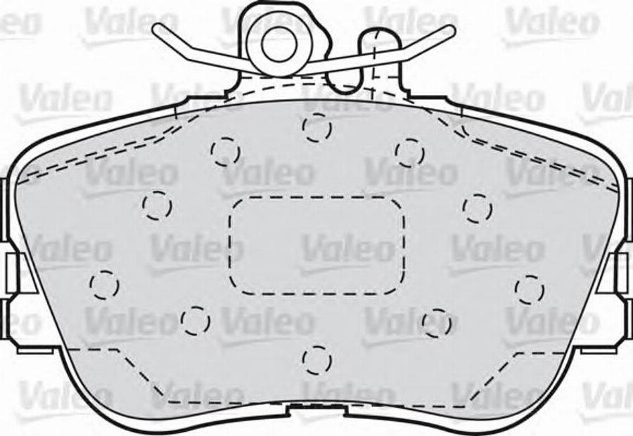 Valeo 540 559 - Komplet Pločica, disk-kočnica www.molydon.hr