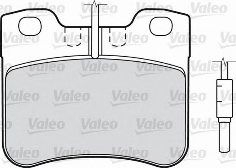 Valeo 540 501 - Komplet Pločica, disk-kočnica www.molydon.hr