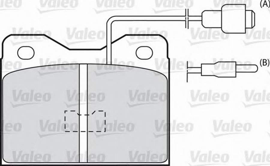 Valeo 540038 - Komplet Pločica, disk-kočnica www.molydon.hr