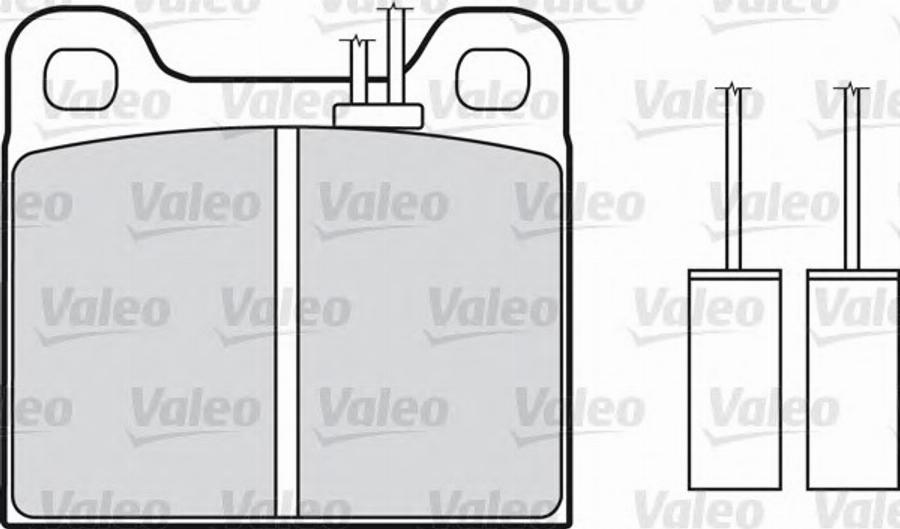 Valeo 540077 - Komplet Pločica, disk-kočnica www.molydon.hr