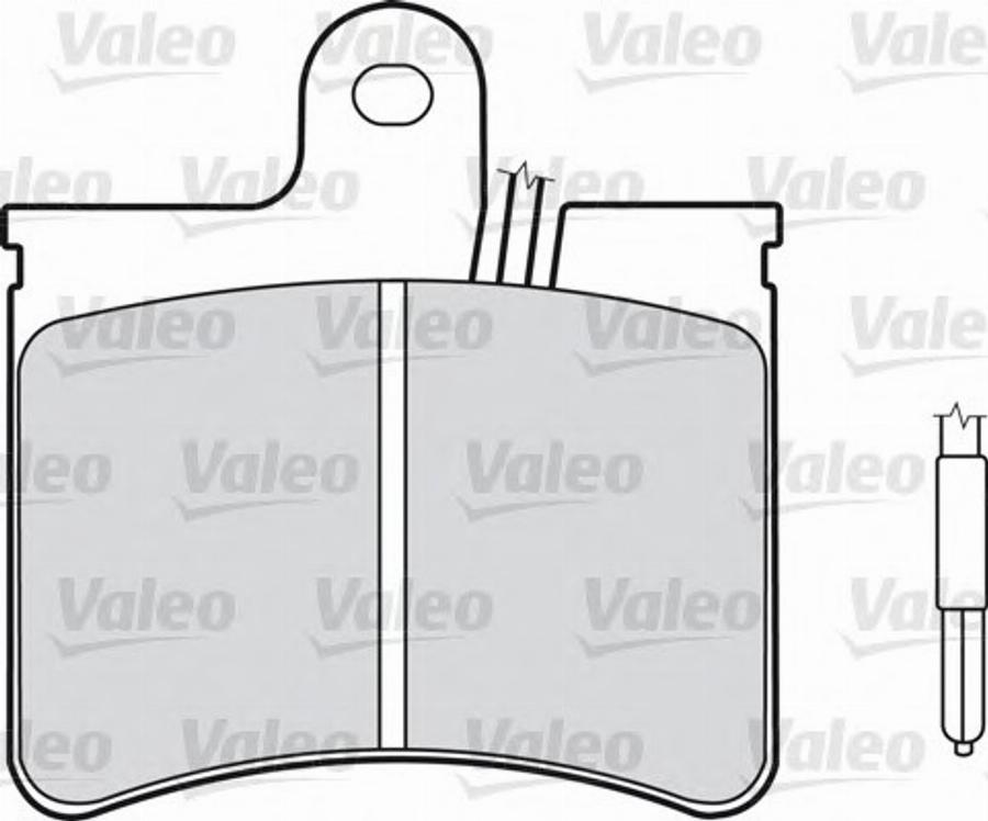 Valeo 540102 - Komplet Pločica, disk-kočnica www.molydon.hr