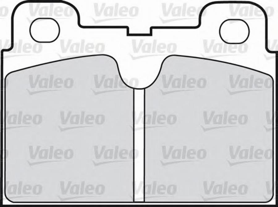 Valeo 540111 - Komplet Pločica, disk-kočnica www.molydon.hr