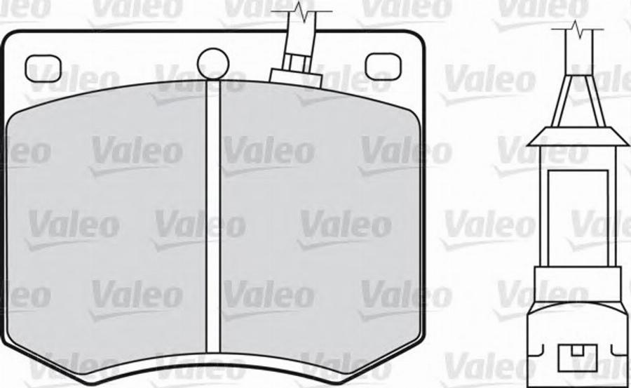 Valeo 540128 - Komplet Pločica, disk-kočnica www.molydon.hr