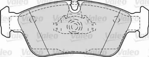 Valeo 598604 - Komplet Pločica, disk-kočnica www.molydon.hr