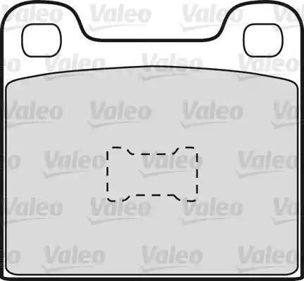 Valeo 598098 - Komplet Pločica, disk-kočnica www.molydon.hr